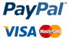 We accept PayPal, Visa and Mastercard.